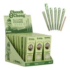 VARIOUS PREROLL CONES / CHEECH AND CHONG - 6PK KING